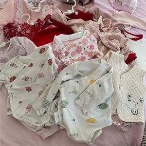 Adorable Baby Onesies and Vests Set